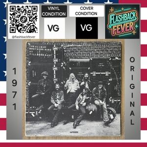 THE ALLMAN BROTHERS BAND•At FillmoreEast•2xLP•Capricorn Records (#SD 2-8…